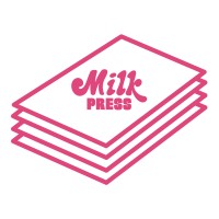Milk Press logo - Similar company to Printlob Studios