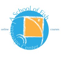A School of Fish Language Center logo - Similar company to Speakup - Language Center