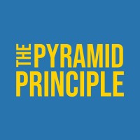 The Pyramid Principle logo - Similar company to Ruby Bird Design