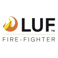 LUF Fire Fighter logo - Similar company to Techtics - Tech For Good