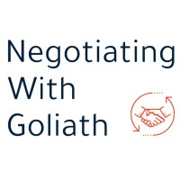 Negotiating with Goliath logo - Similar company to Planet-A