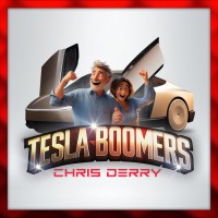 Tesla Boomers Podcast logo - Similar company to Reboot Media Group