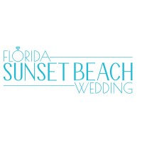Florida Sunset Beach Wedding