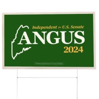 Angus King for U.S. Senate logo - Similar company to Representative Chellie Pingree