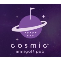 Cosmic Minigolf Pub logo - Similar company to Pub Sportowy