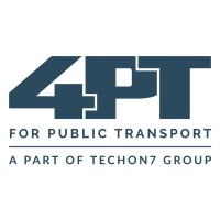 4PT - For Public Transport logo - Similar company to Techon7Group