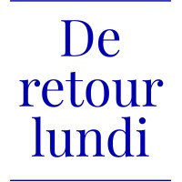 De retour lundi logo - Similar company to Solar Studio