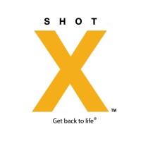 Shot X logo - Similar company to Mates Inc.