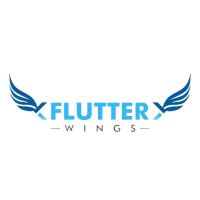Flutter Wings logo - Similar company to Flutter Tutorial Point