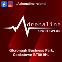 Adrenaline Sportswear logo - Similar company to E Quinn Civils Ltd