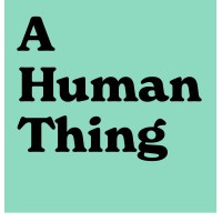 A Human Thing logo - Similar company to Kitsbow Apparel, Benefit Corporation