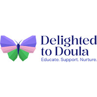 Delighted to Doula Postpartum Services logo - Similar company to Sparkfarm