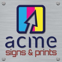 Acme Signs and Prints logo - Similar company to Vaao Advertising