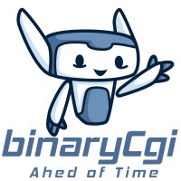 BinaryCGI logo - Similar company to G3D