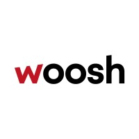 Woosh logo - Similar company to The Wel Podcast Studio