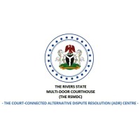 The Rivers State Multi-Door Courthouse (RSMDC) logo - Similar company to Noise & Blue
