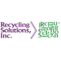 Recycling Solutions Inc. logo - Similar company to Plastic Systems Spa