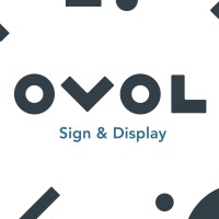 OVOL Sign & Display logo - Similar company to Inapa Viscom