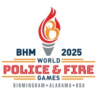 2025 World Police & Fire Games - Birmingham, AL USA logo - Similar company to The World Games 2022 Birmingham