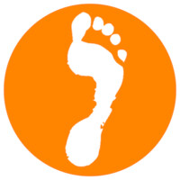 Set a foot logo - Similar company to Paseo | Audio Guided Tours