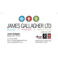 JAMES GALLAGHER LIMITED logo - Similar company to Standish Energy