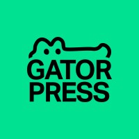 Gator Press ID logo - Similar company to Tropical Nomad