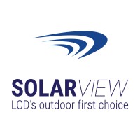 Solar-View  LCD's outdoor first choice logo - Similar company to Solar Sicily