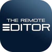 The Remote Editor logo - Similar company to Clips