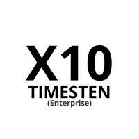 X10 TIMESTEN logo - Similar company to Cropsys It Consulting