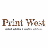 Print West ethical printing & creative solutions logo - Similar company to Clockwork Print
