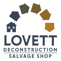 Lovett Deconstruction & Salvage Shop logo - Similar company to Syncro Design