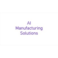 AI Manufacturing Solutions logo - Similar company to Ifactory Mes: Powering Manufacturing Excellence With Ai Agents, Iiot, And Sap Integration