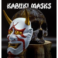 Kabuki Mask logo - Similar company to Electro Kabuki