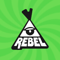 Rebel Games logo - Similar company to Hypercell Games