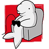 Weird Beluga logo - Similar company to Atta Studios