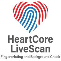 HeartCore Livescan Fingerprinting and Background Check logo - Similar company to Data @ Ease Background Check Services