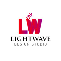 Lightwave design studio logo - Similar company to Fidbox Uk