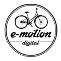 e-motion digital media logo - Similar company to Inner Light Evolution