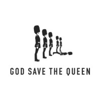 God Save The Queen logo - Similar company to Blackpizza®