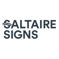 Saltaire Signs logo - Similar company to Vista Building Safety