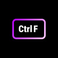 Ctrl F logo - Similar company to Wolfy