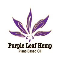 Purple Leaf Hemp logo - Similar company to Purple Leaf Design Studios