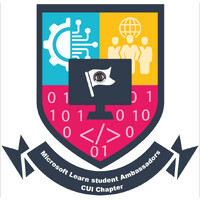 Microsoft learn student ambassadors Comsats University Islamabad chapter logo - Similar company to Microsoft Dynamics 365 Supply Chain (Sysco Software)