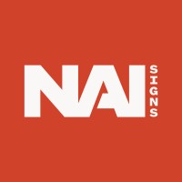 NAI Signs logo - Similar company to Sky + Cds