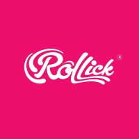 Rollick Ice Cream logo - Similar company to Rollick