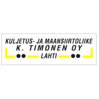Kuljetus- Ja Maansiirtoliike K. Timonen Oy