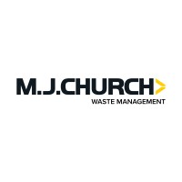 MJ Church Waste Management logo - Similar company to Bateman Skips