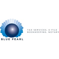 Blue Pearl Tax logo - Similar company to Ann Roberts & Company Pc