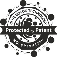 Blue Boson logo - Similar company to Toy Chain