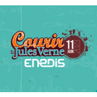 Courir la Jules Verne - Enedis logo - Similar company to Impact Plus